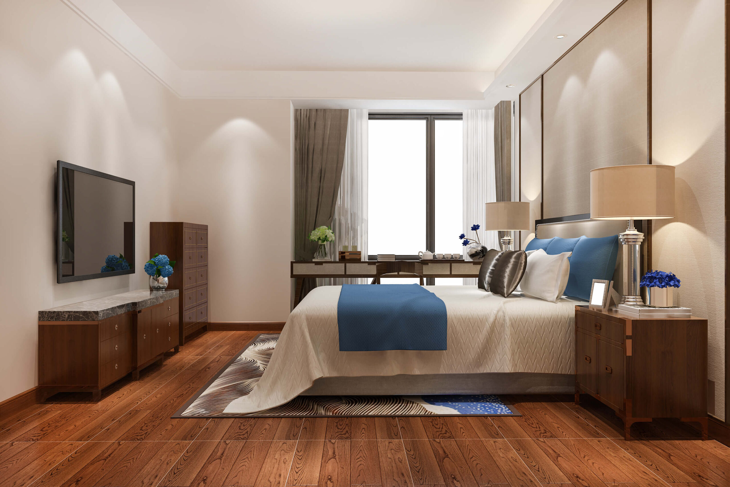 3d-rendering-beautiful-luxury-bedroom-suite-hotel-with-tv