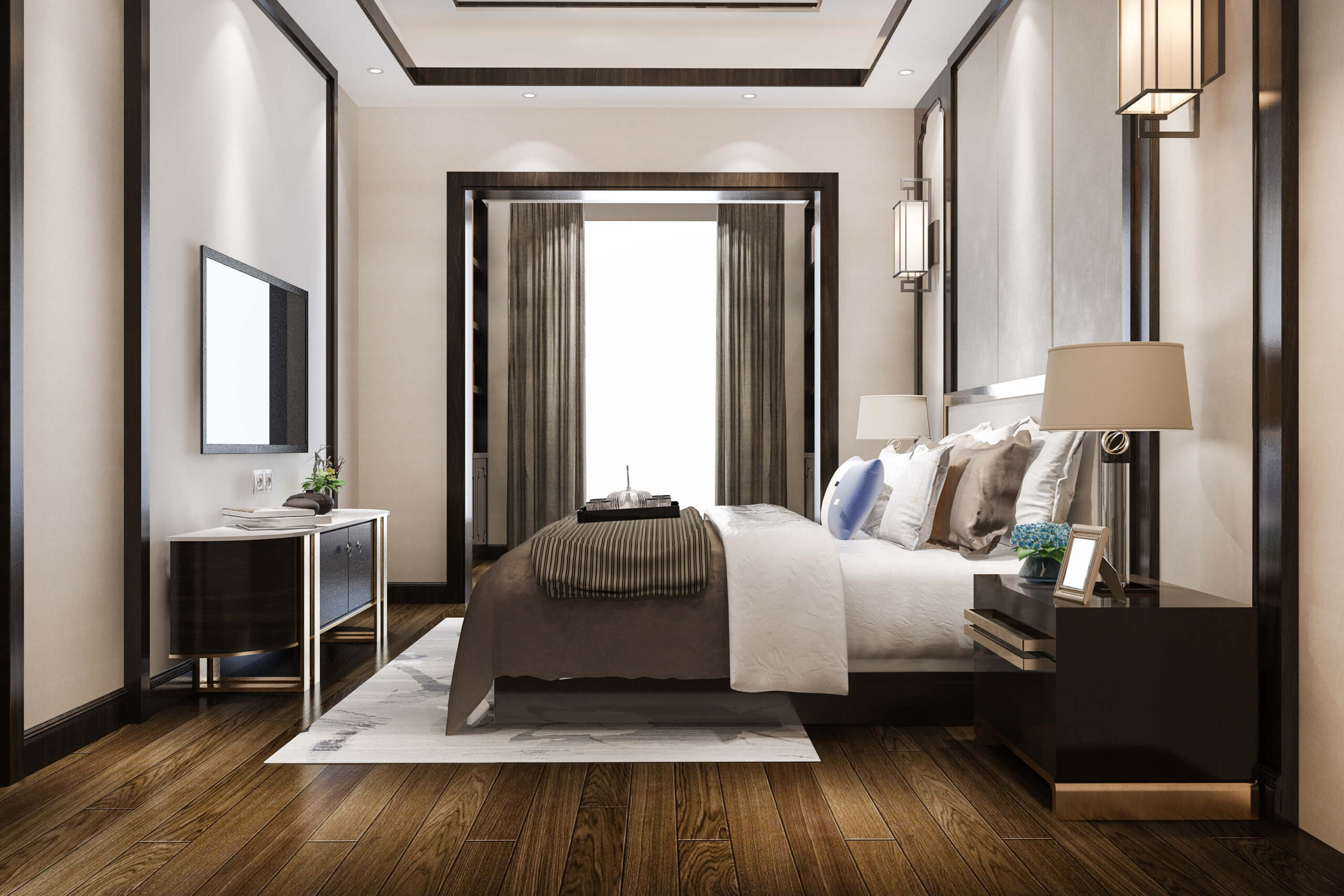 3d-rendering-luxury-modern-bedroom-suite-hotel-with-tv-cabinet